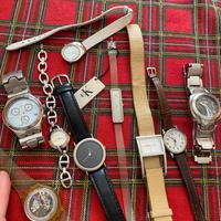 Lotto 9 orologi (Swatch, D&G, Breil, ecc.)