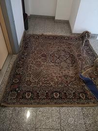tappeto vintage 200 x 200 stile turco pregiato