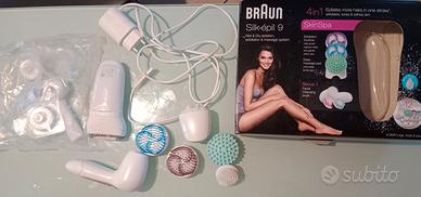 Braun Silk-épil 9 SkinSpa 4-in-1 MAI USATO 