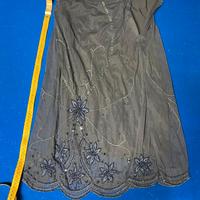 Titolo gonna lunga con tulle e paillettes