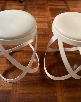 Coppia sgabelli tavolini Ribbon Nendo Cappellini
