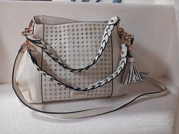 Borsa,in eco pelle bianca,Liu-Jo Arizona Off White