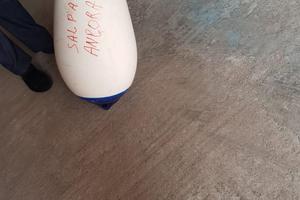 Boa con moschettore in acciaio salpa ancora