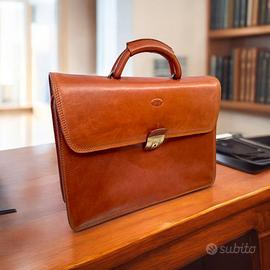 cartella uomo vera pelle