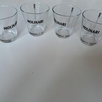 Bicchieri sambuca Molinari