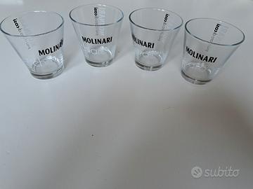 Bicchieri sambuca Molinari