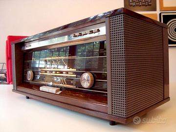 Philips B5X44A/04 radio stereo a valvole OTL