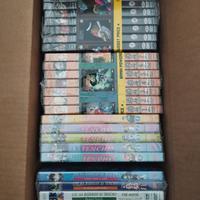 Blocco DVD cantoni animati nuovi mai visti.