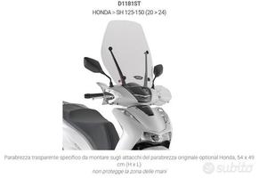 Parabrezza GIVI per Honda SH 125/150 CODICE D1151S