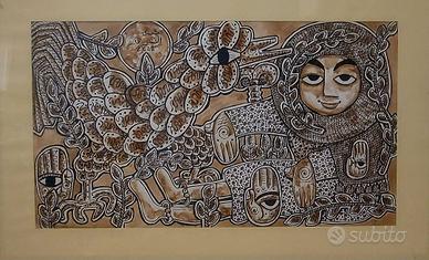 Dipinto originale di Hassan El Shark 
