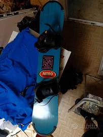Snowboard nitro ripper 137