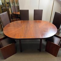 Tavolo Olbia in palissandro di Ico Parisi per Mim