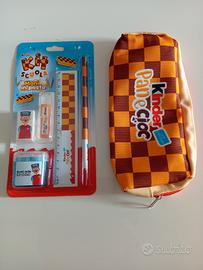 Kit scuola Kinder + astuccio
