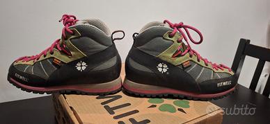 scarpone trekking donna marca fitwell 38