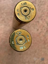 Coppia vasetti portapenne 12,7 ottone no ww2