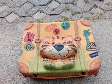 Okiedog Wildpack Tiger Safari hard Shell Suitcase