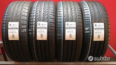 4 gomme 225 45 19 continental rft a557