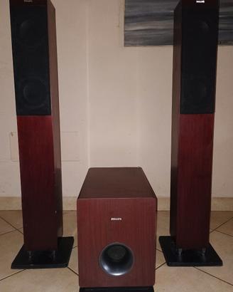 Subwoofer + altoparlanti a colonna 380W philips
