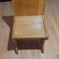 Panca e sedia con contenitore (separatamente)