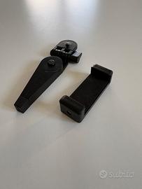 Tripod pieghevole slim e clip per smartphone