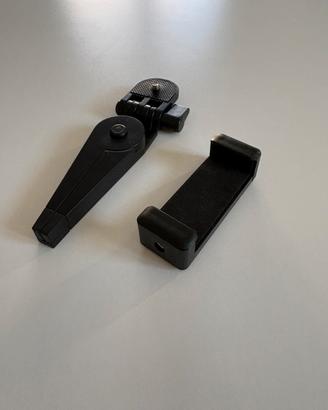 Tripod pieghevole slim e clip per smartphone