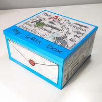 Scatola Latta 100drine Sentou My Letter Box Paris