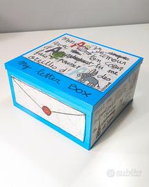 Scatola Latta 100drine Sentou My Letter Box Paris