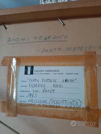 Quadro "Porta Portese" di Federico Righi