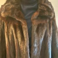 Pelliccia visone lunga vintage