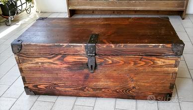 Cassa tipo militare d'epoca