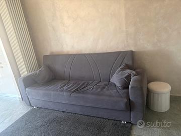 Divano a tre posti click e clack