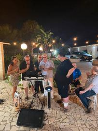 impianto audio video completo piano bar dj set 