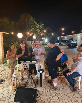 impianto audio video completo piano bar dj set 
