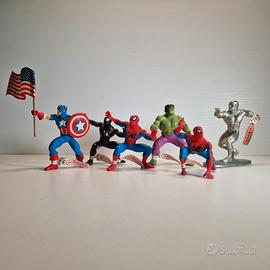 Lotto 6 Statuette PVC Marvel Yolanda