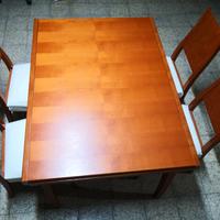 Tavolo soggiorno cucina + 6 sedie Calligaris