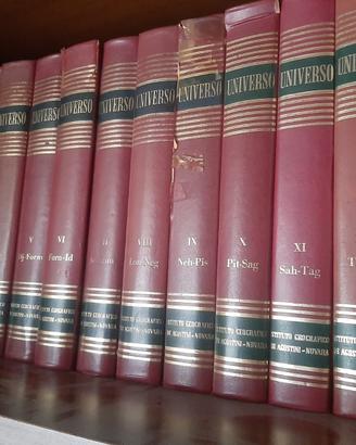 ENCICLOPEDIA UNIVERSO 13 VOLUMI