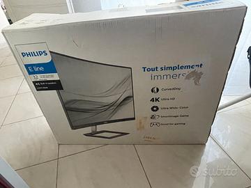 Monitor/TV curvo 32" 4K Philips 328E