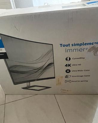 Monitor/TV curvo 32" 4K Philips 328E