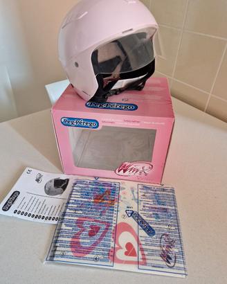Casco peg perego bambina winx rosa