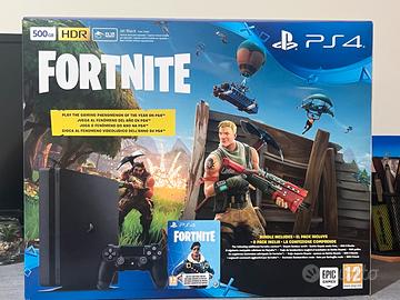 Ps 4 Slim 500GB + Dualshock 4 + 4 giochi