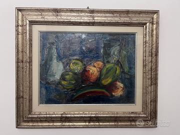 Dipinto ad olio, "Natura Morta" - Aldo Zaccaria