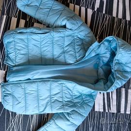 giacca piumino con cappuccio 