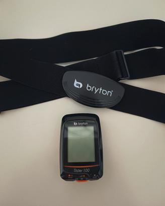 Bryton rider 100 con sens. cardio e cadenza