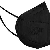 Mascherine FFP2 – Nero con elastico in tinta