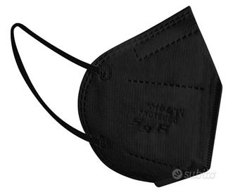 Mascherine FFP2 – Nero con elastico in tinta