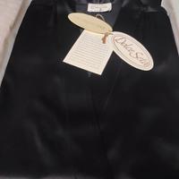 kimono tg 44, pura seta nera