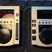 Coppia leggendari CDJ-100S Pioneer pari al nuovo