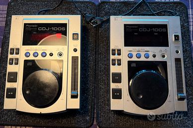 Coppia leggendari CDJ-100S Pioneer pari al nuovo