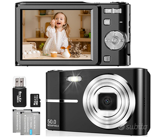 Fotografica Digitale 50MP 1080P FHD