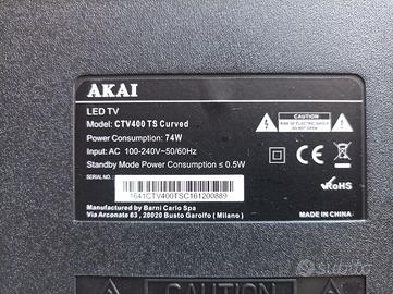 Kit 3 LED barre LED TV Akai JS-D-JP3910 CTV400 TS